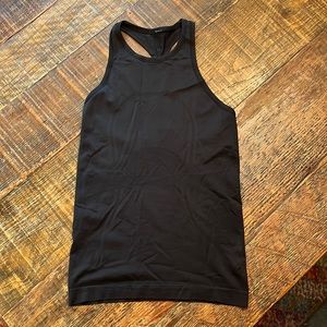 Lululemon High Neck Swiftly Tank with Elastic Back